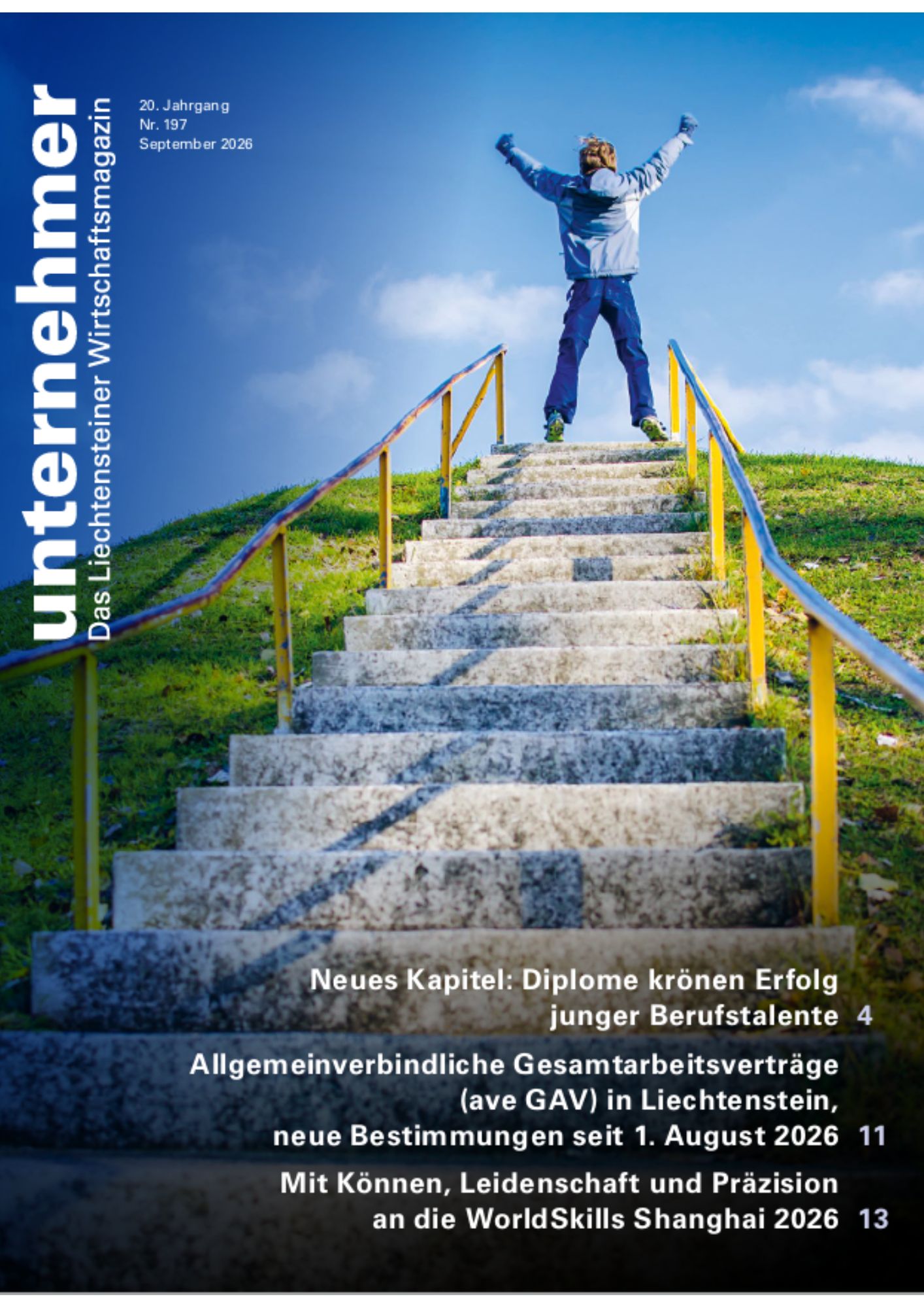 Unternehmer Magazin Ausgabe September 2026