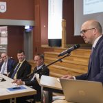 Jahresversammlung der Wirtschaftskammer, Bild aufgenommen im Rathaussaal, Rathaus im Städtle Vaduz am 25.05.2018
- Regierungschef-Stellvertreter Daniel Risch
FOTO & COPYRIGHT: DANIEL SCHWENDENER